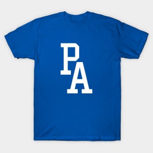 PA Dodger Logo - Blue T-Shirt